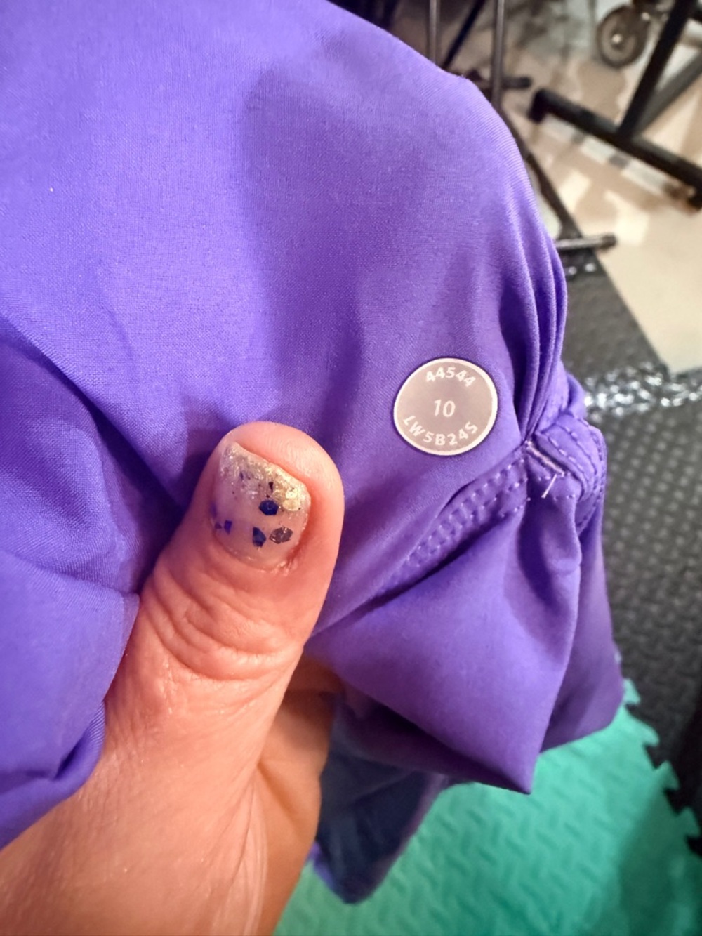 NWOT OM power purple size 10 (fits like size 8) lululemon - Picture 8 of 10
